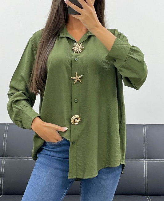 Chemise Riviera Dorée