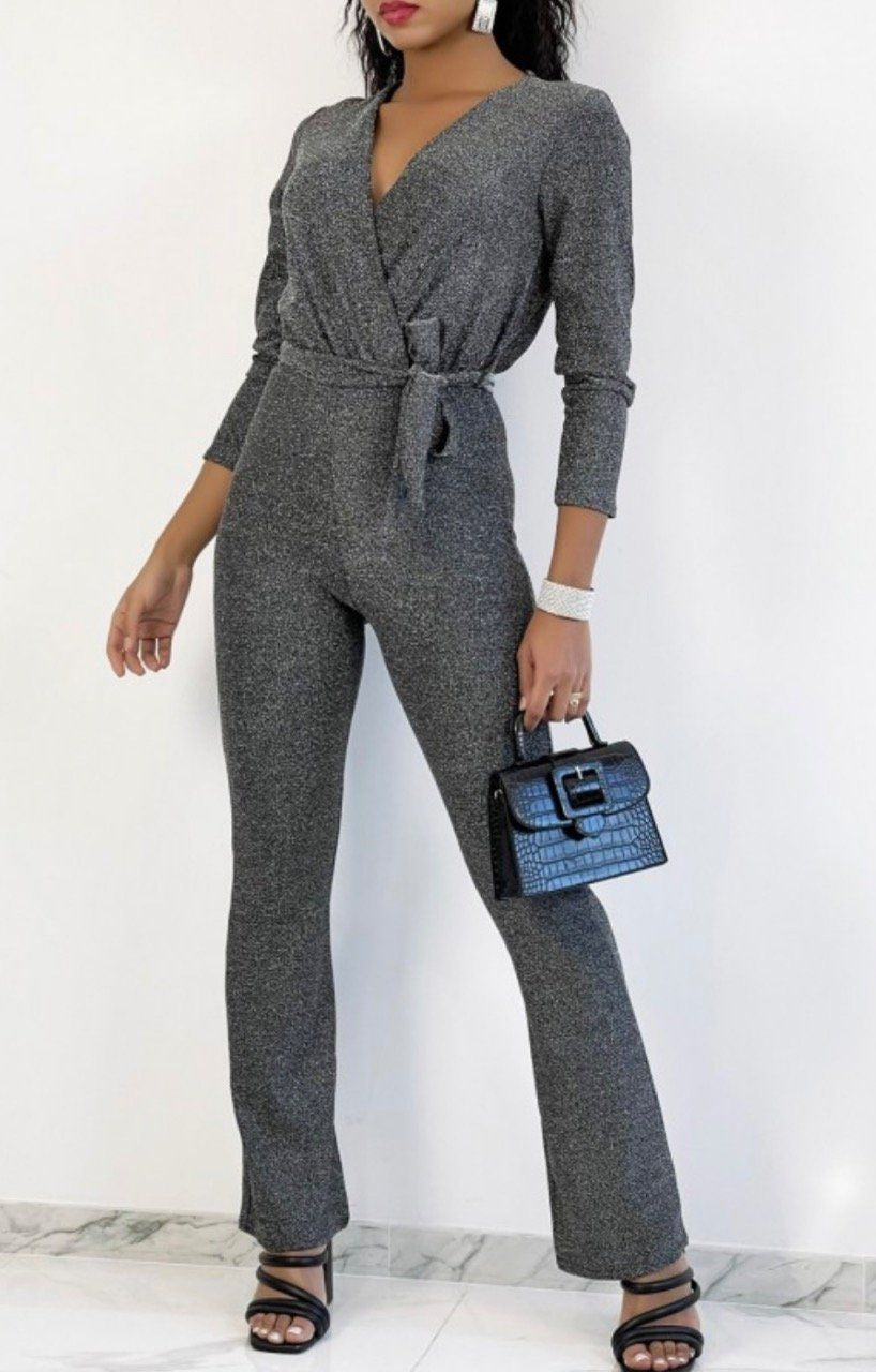 Combinaison cache cœur brillante