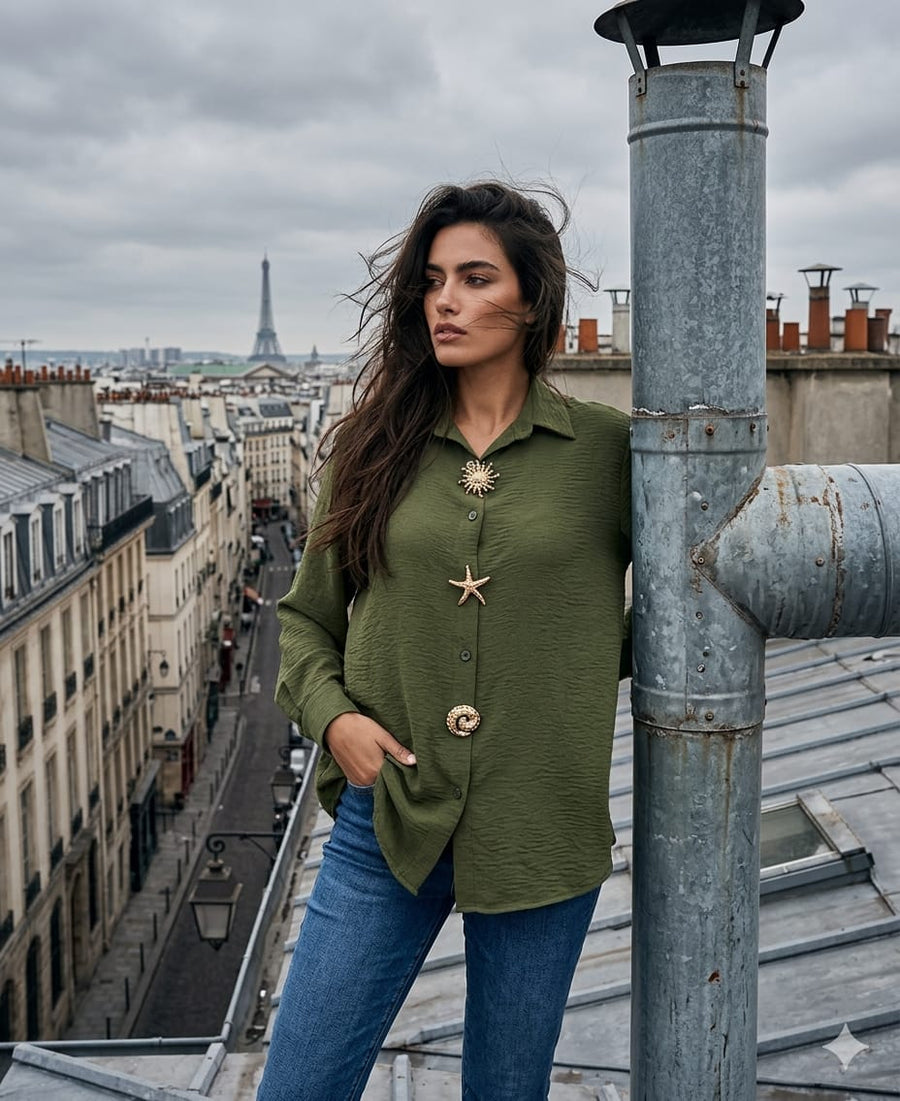 Chemise Riviera Dorée