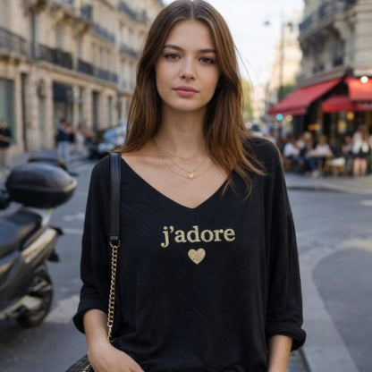 Pull printanier J’adore