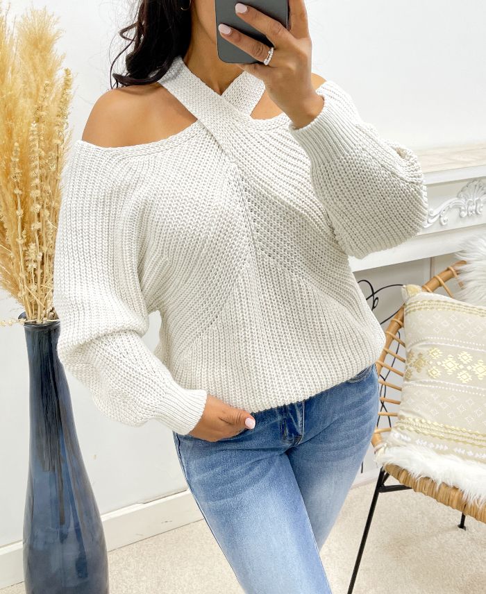 Pull Écharpe Douillet