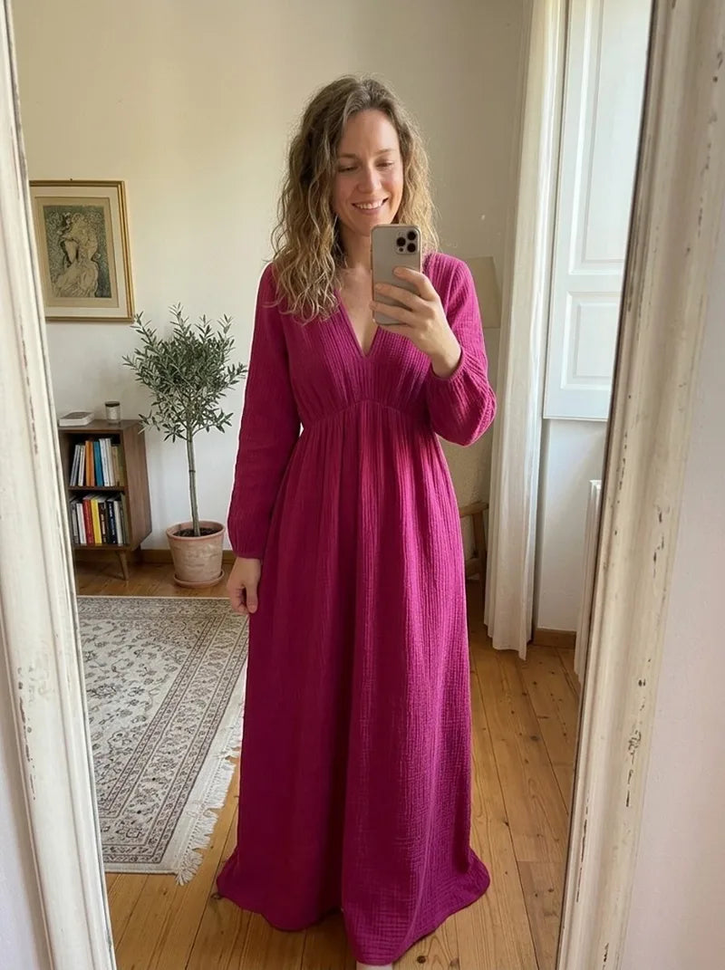 Robe longue Emilia